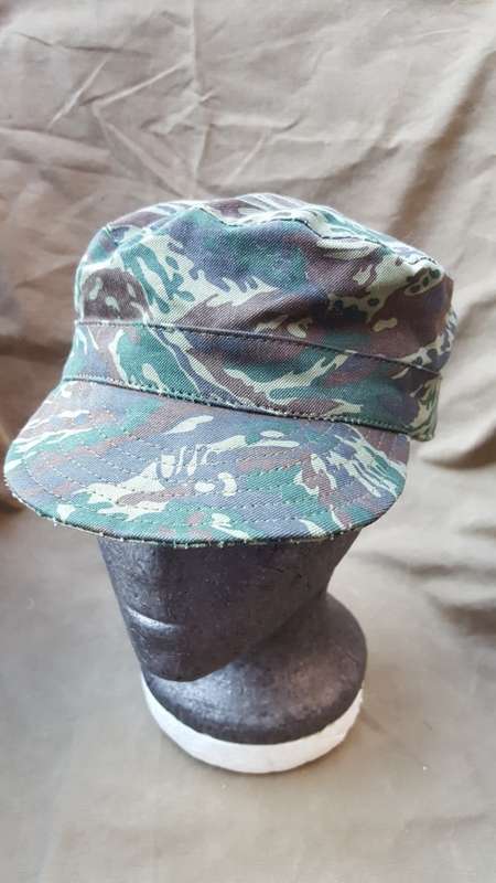 REPRO custom made (new cloth) soft-brim Recce copy Libyan Rhubarb soft-brim camo cap - fits 59
