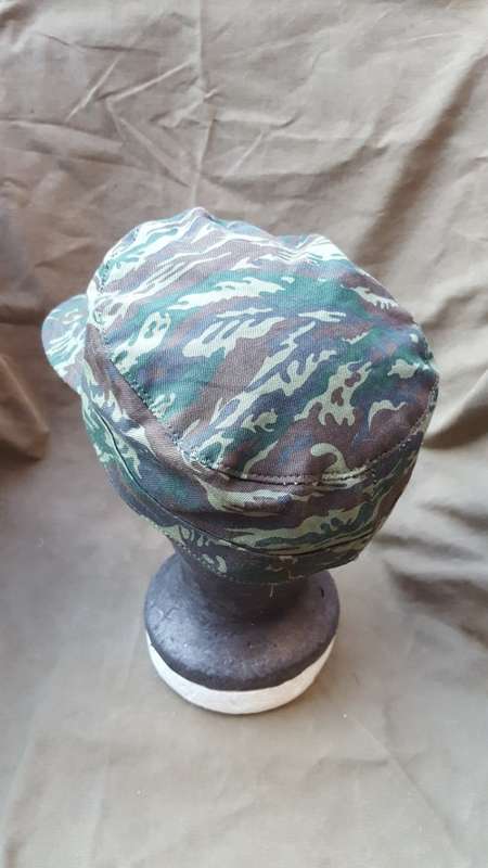 REPRO custom made (new cloth) soft-brim Recce copy Libyan Rhubarb soft-brim camo cap - fits 59