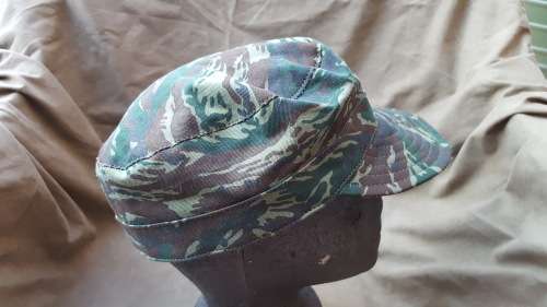 REPRO custom made (new cloth) soft-brim Recce copy Libyan Rhubarb soft-brim camo cap - fits 59