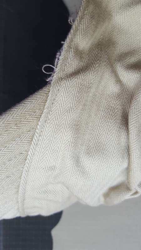 mint new hereto unknown unseen SADF era Recce copy camo beige HBT trg uniform - mint flap-cap