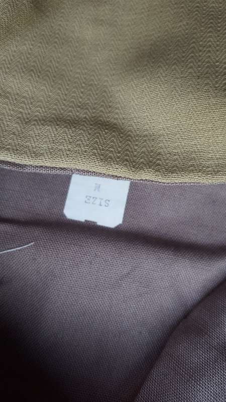 mint new hereto unknown unseen SADF era Recce copy camo beige HBT trg uniform - mint flap-cap
