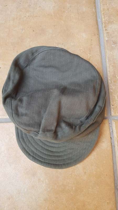 Original SA SF Recce copy camo mint unused Cuban "Fidel" cap in Olive green HBT - medium size
