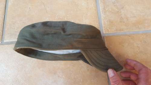 Original SA SF Recce copy camo mint unused Cuban "Fidel" cap in Olive green HBT - medium size