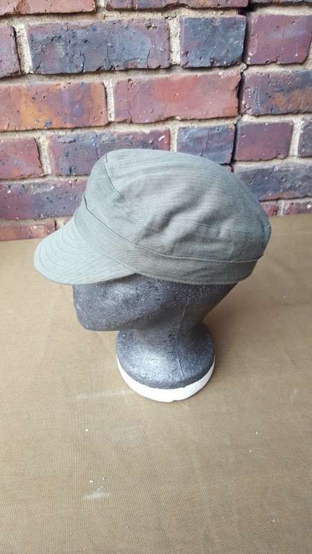 Original SA SF Recce copy camo mint unused Cuban "Fidel" cap in Olive green HBT - medium size