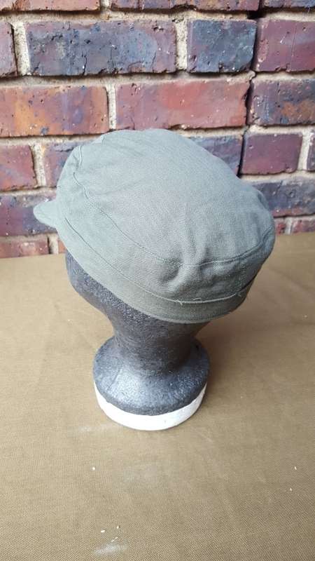 Original SA SF Recce copy camo mint unused Cuban "Fidel" cap in Olive green HBT - medium size