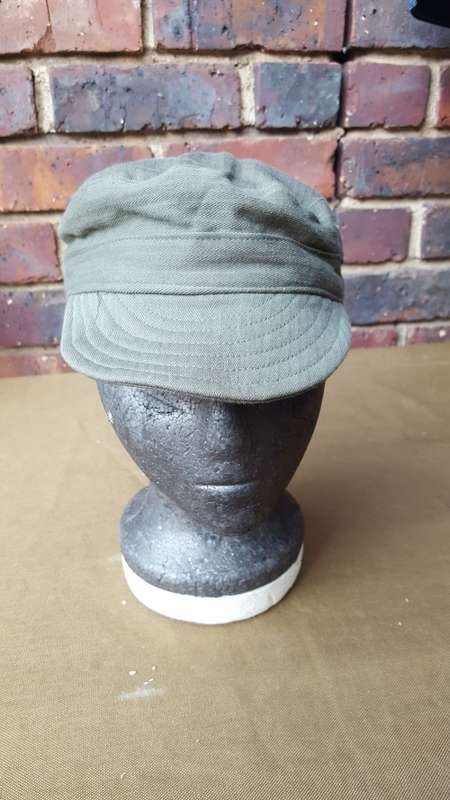 Original SA SF Recce copy camo mint unused Cuban "Fidel" cap in Olive green HBT - medium size