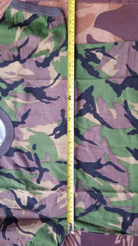 mint SADF era SA SF Recce "copy camo" Tanzania DPM camo patt medium size tee-shirt - scarce