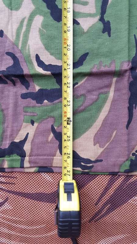 mint SADF era SA SF Recce "copy camo" Tanzania DPM camo patt medium size tee-shirt - scarce