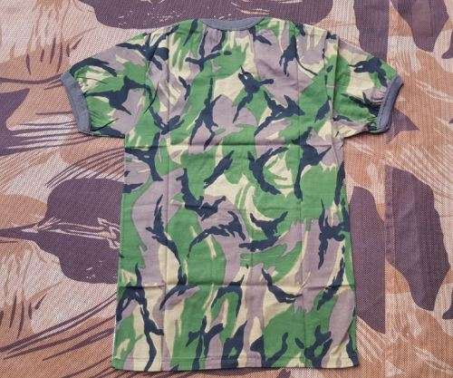 mint SADF era SA SF Recce "copy camo" Tanzania DPM camo patt medium size tee-shirt - scarce