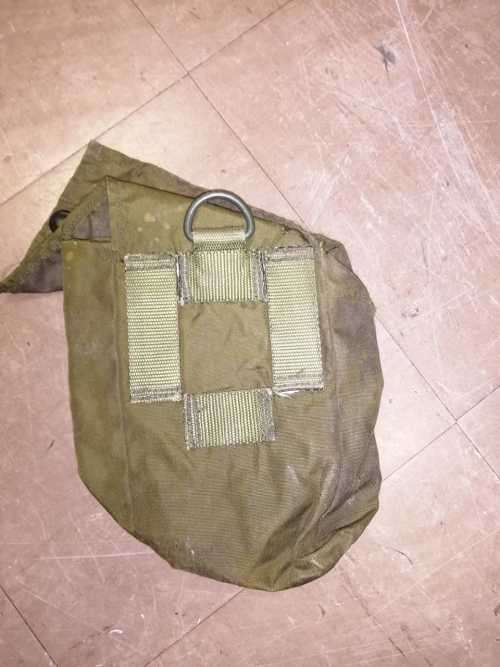 unknown use (signals equipment?) Niemoller olive green type nylon (SA SF Recce origin) belt pouch