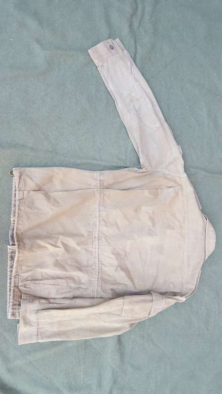 Soviet khaki "Afghanka" tropical uniform top (metal insignia) in cotton size 50 fits as a med/large