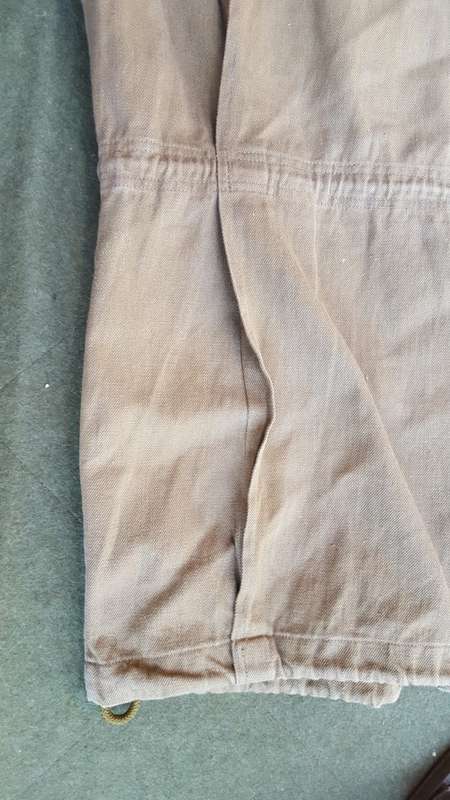 Soviet khaki "Afghanka" tropical uniform top (metal insignia) in cotton size 50 fits as a med/large