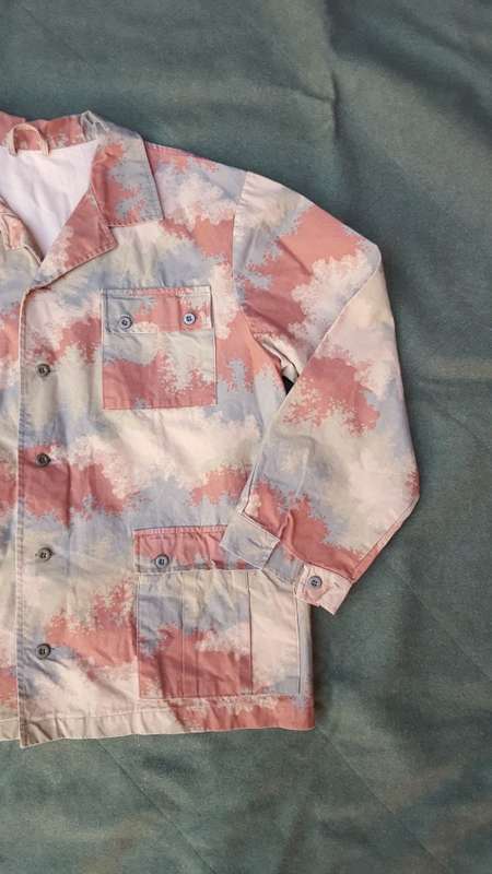 rare Czech desert camo BDU top (desert storm 1991 era) limited issue - near mint condition L size