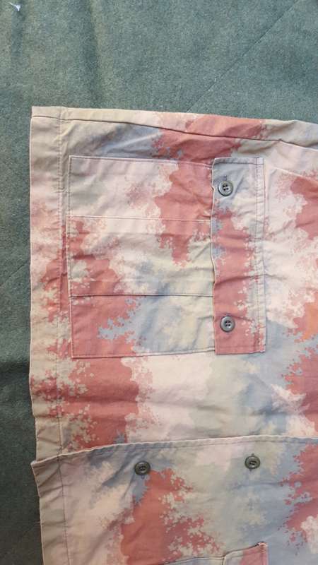 rare Czech desert camo BDU top (desert storm 1991 era) limited issue - near mint condition L size