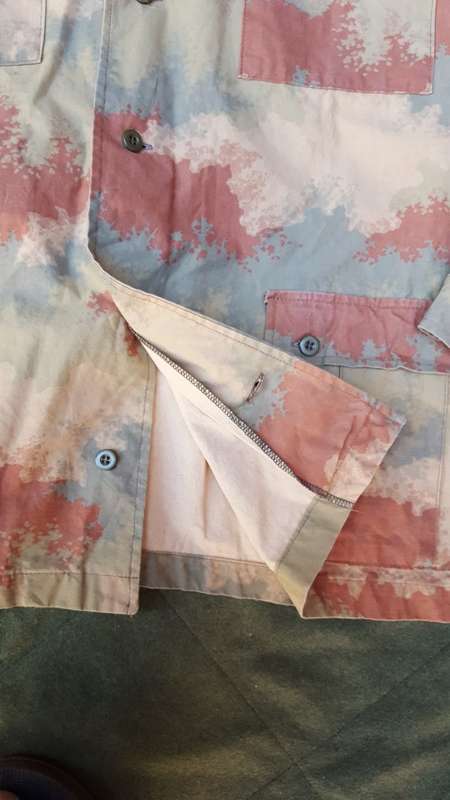 rare Czech desert camo BDU top (desert storm 1991 era) limited issue - near mint condition L size