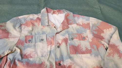 rare Czech desert camo BDU top (desert storm 1991 era) limited issue - near mint condition L size