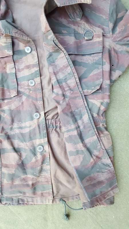 rare Serbian SF lizard camo jacket in medium (large) in very good used condition with hood