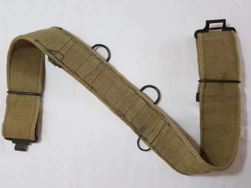 Rhodesian made and issued Patt 69 web-belt (not a SADF patt 64 modd'ed belt) - near mint unused cond