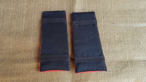 a scarce pair "step-outs" dress Lesotho LDF Colonel officers rank cheese-boards and pips difficult