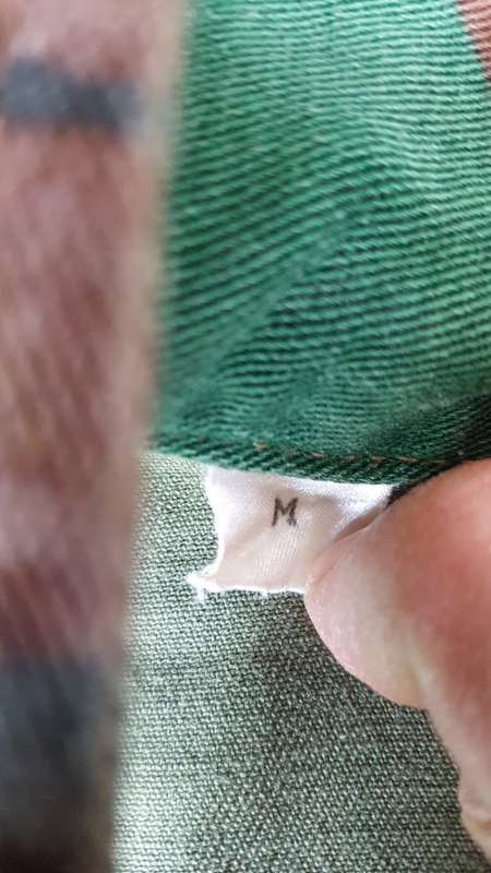 rare Recce SA SF used type "RENAMO" bright DPM copy camo little faded SADF cut bush-jacket size Med
