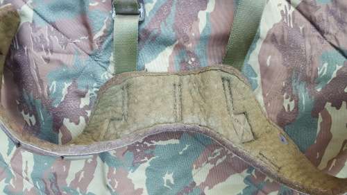 very scarce Recce/SA SF issue Niemoller style olive green patt 80 belt-kit yoke & felt-lined belt