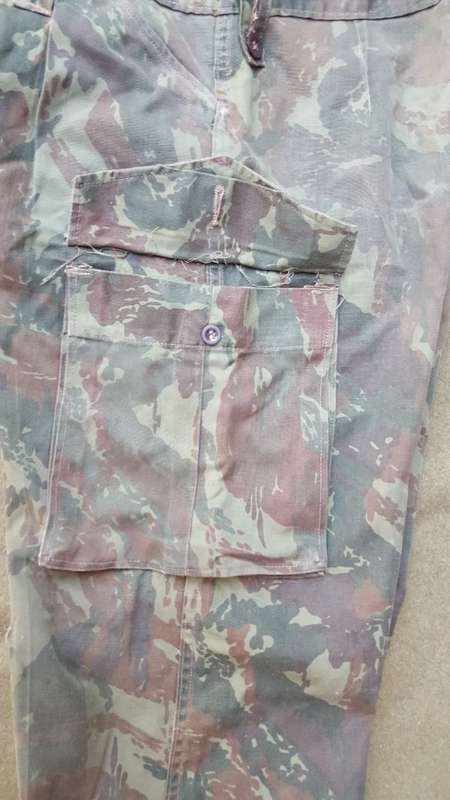 Recce original 1st patt camo trousers in waist size 32 inches (small) - used condition not too faded