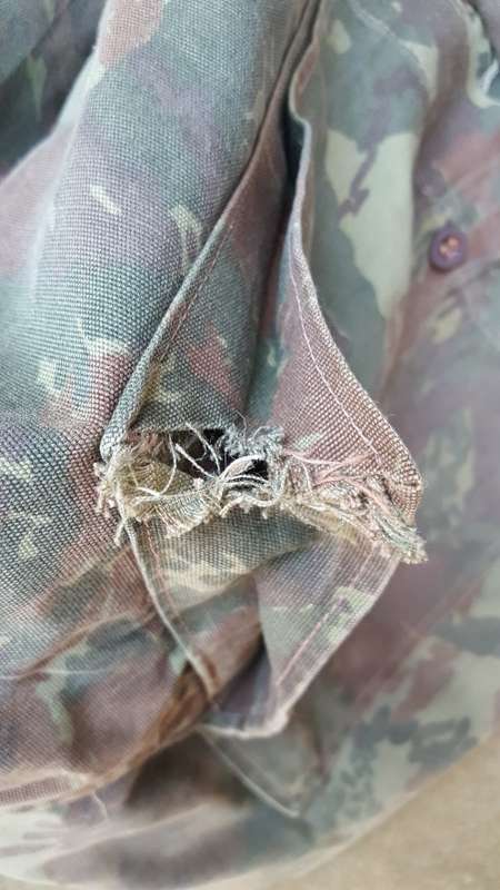 Recce original 1st patt camo trousers in waist size 32 inches (small) - used condition not too faded