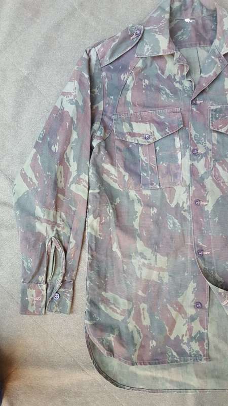 very scarce and rare Recce original 1st patt camo l/s shirt (medium)- used condition not too faded