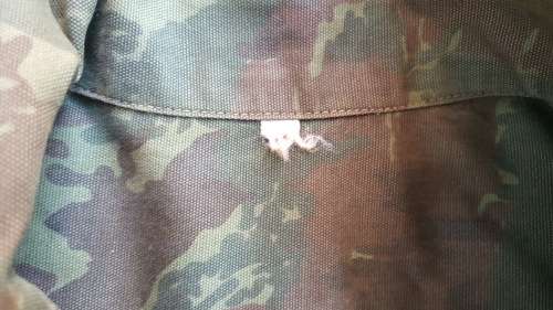 very scarce and rare Recce original 1st patt camo l/s shirt (medium)- used condition not too faded