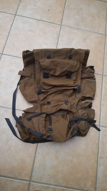 rare SWATF issue bushwar era "sec cmdrs" nutria patt 83 type spes backpack mint condition/ no damage