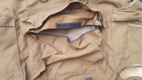 rare SWATF issue bushwar era "sec cmdrs" nutria patt 83 type spes backpack mint condition/ no damage