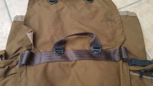 rare SWATF issue bushwar era "sec cmdrs" nutria patt 83 type spes backpack mint condition/ no damage