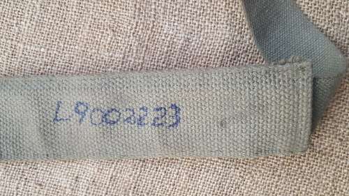 SWA/ Angola era used & issued SADF olive green patt 70/73 type cotton canvas MAG 58 LMG weapon sling