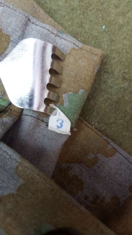 large size EG "Blumentarn" camo trousers (cold war) very good condition waist size 38 inch also used