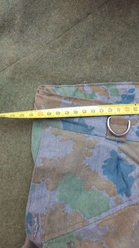 large size EG "Blumentarn" camo trousers (cold war) very good condition waist size 38 inch also used