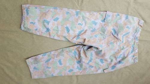 large size EG "Blumentarn" camo trousers (cold war) very good condition waist size 38 inch also used