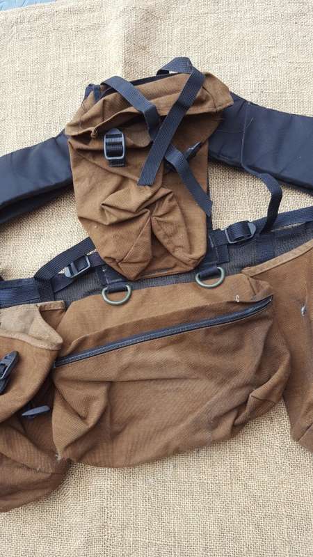 scarce SWA/Angola bushwar era SADF 32 Bn used nutria SWA type 1 lightweight Patt 83 battle-jacket