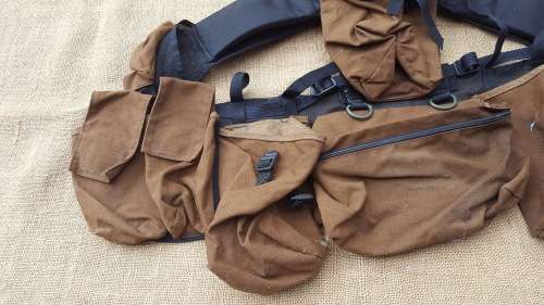 scarce SWA/Angola bushwar era SADF 32 Bn used nutria SWA type 1 lightweight Patt 83 battle-jacket