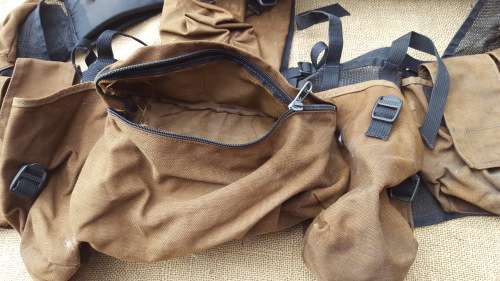 scarce SWA/Angola bushwar era SADF 32 Bn used nutria SWA type 1 lightweight Patt 83 battle-jacket
