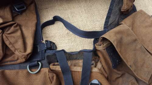 scarce SWA/Angola bushwar era SADF 32 Bn used nutria SWA type 1 lightweight Patt 83 battle-jacket