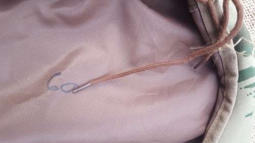 a signed 32 Bn camo beret signed by Col Jan Breytenbach founding Officer Commanding - size 60 & new