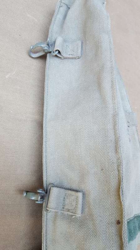 original SADF era pattern 80 ripstop canvas "donkey brown" colour Night vision carry bag - used with