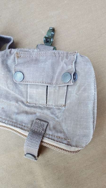 original SADF era pattern 80 ripstop canvas "donkey brown" colour Night vision carry bag - used with