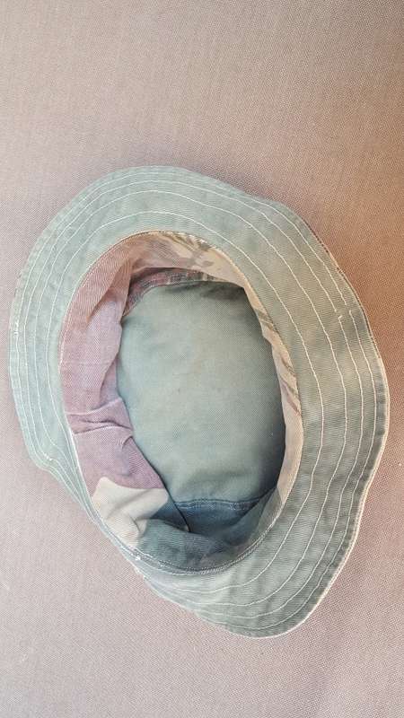 original Rhod camo bush-hat in great used condition minimal fading & size 57 (no stains/ no damage)
