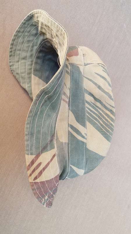 original Rhod camo bush-hat in great used condition minimal fading & size 57 (no stains/ no damage)