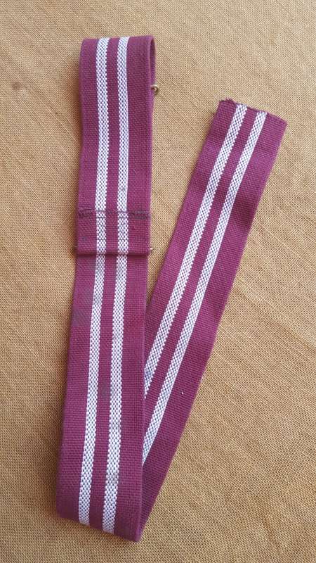 rare SAMS era (SADF) 2 Med Bn Group stable-belt without a buckle plate - length > 1m with fittings