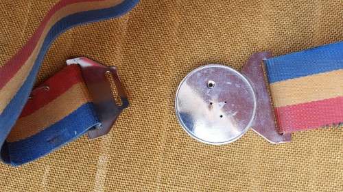 SADF era TSC (Tiffies) stable-belt (buckle with holes and no badges) >1m length belting as pictured