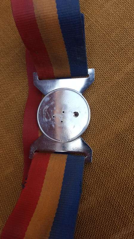 SADF era TSC (Tiffies) stable-belt (buckle with holes and no badges) >1m length belting as pictured