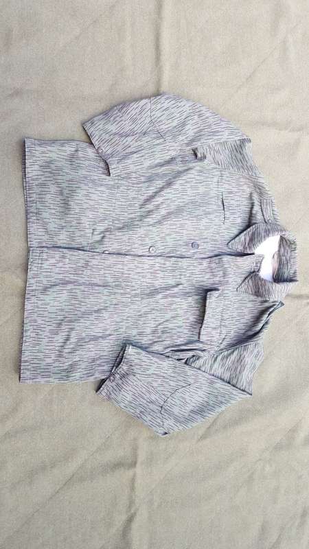 Czech "needles" camo jacket - 100% cotton heavy duty cloth - ideal as a hunting jacket - medium size