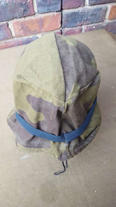 scarce Recce SA SF used M1 shape brown variant urban & para helmet cover - new & unused condition